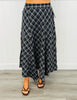 Plaid Midi Handkerchief Skirt (Reg.)-2 Colors