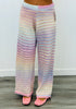 Cotton Candy Wide Leg Knit Pants (Reg.)
