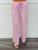 Pink Asymmetrical Top & Pants Set (One Size)