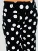 Black/White High Rise Polka Dot Pants (Reg & Plus)