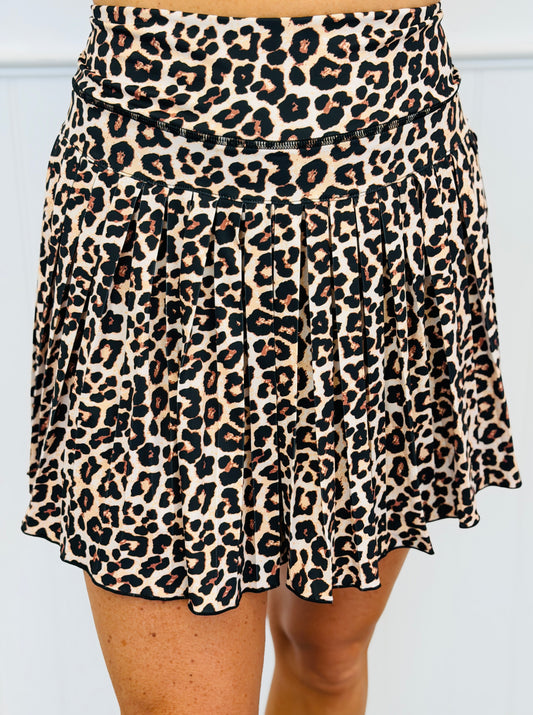 Safari Chic Pleated Tennis Skort (Reg. and Plus)