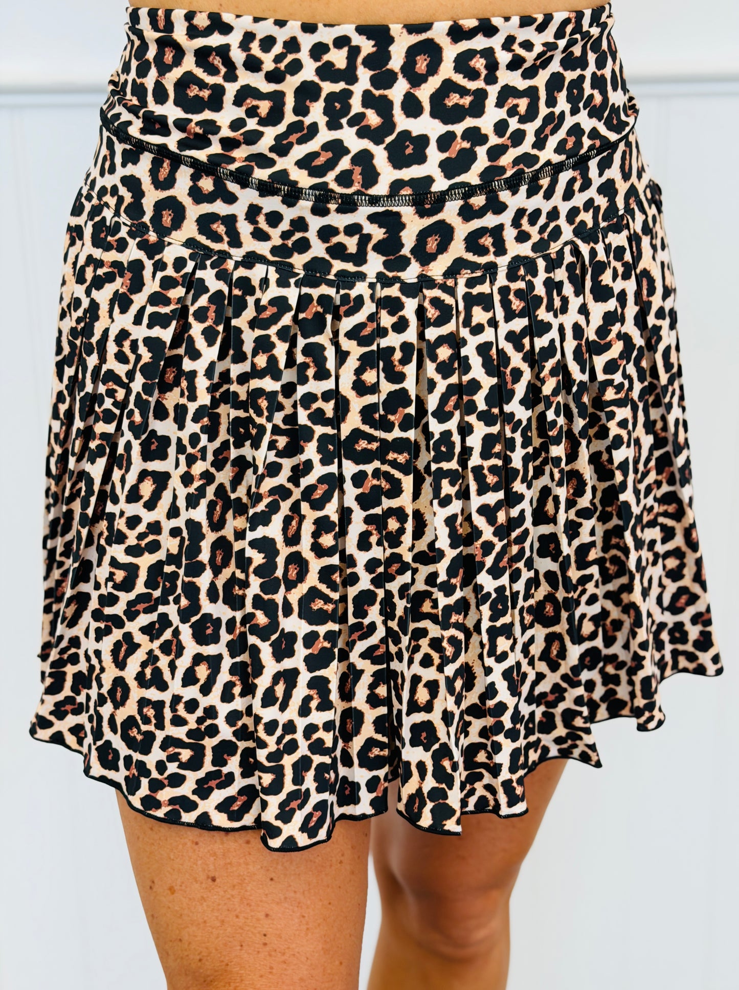 Safari Chic Pleated Tennis Skort (Reg. and Plus)