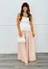 White Scalloped Eyelet Cami Top (Reg.)