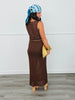 Chocolate Lace Tank & Maxi Skirt Set (Reg.)