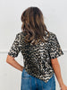 Brown Leopard Asymmetric Hem Top (Reg & Plus)