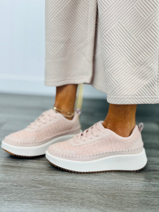 Blush Rise To The Top Sneakers
