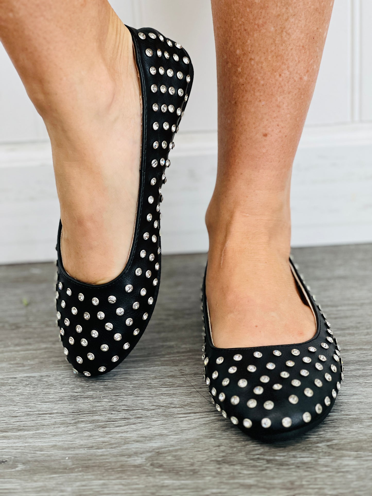 Black Bare Radiance Flats