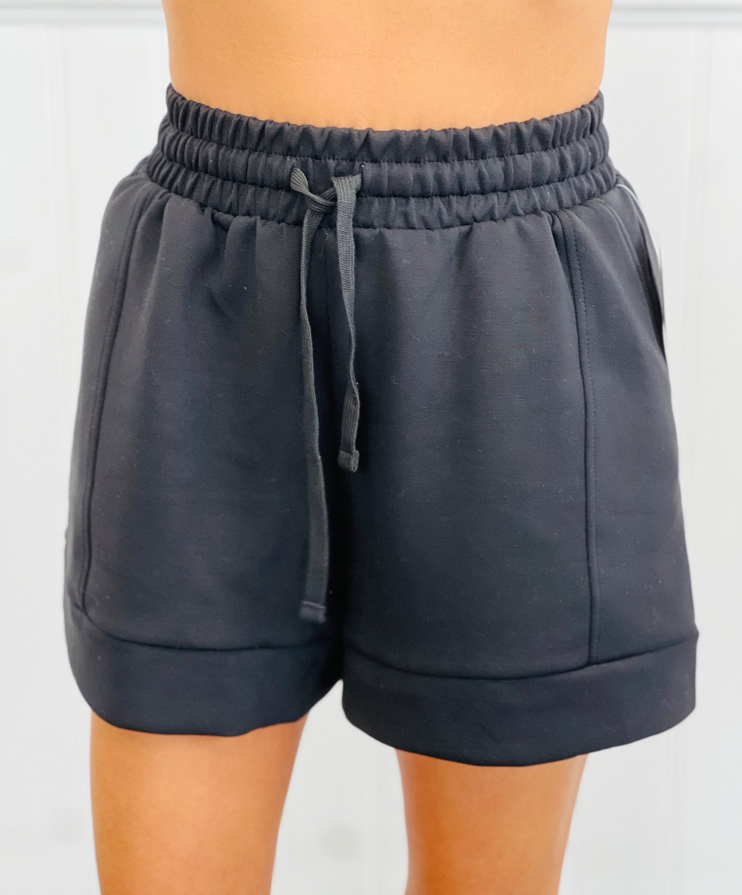 Modal Scuba Casual Short (Reg & Plus)-6 Colors