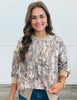 Dark Camo Long Sleeve Pullover (Reg. and Plus)