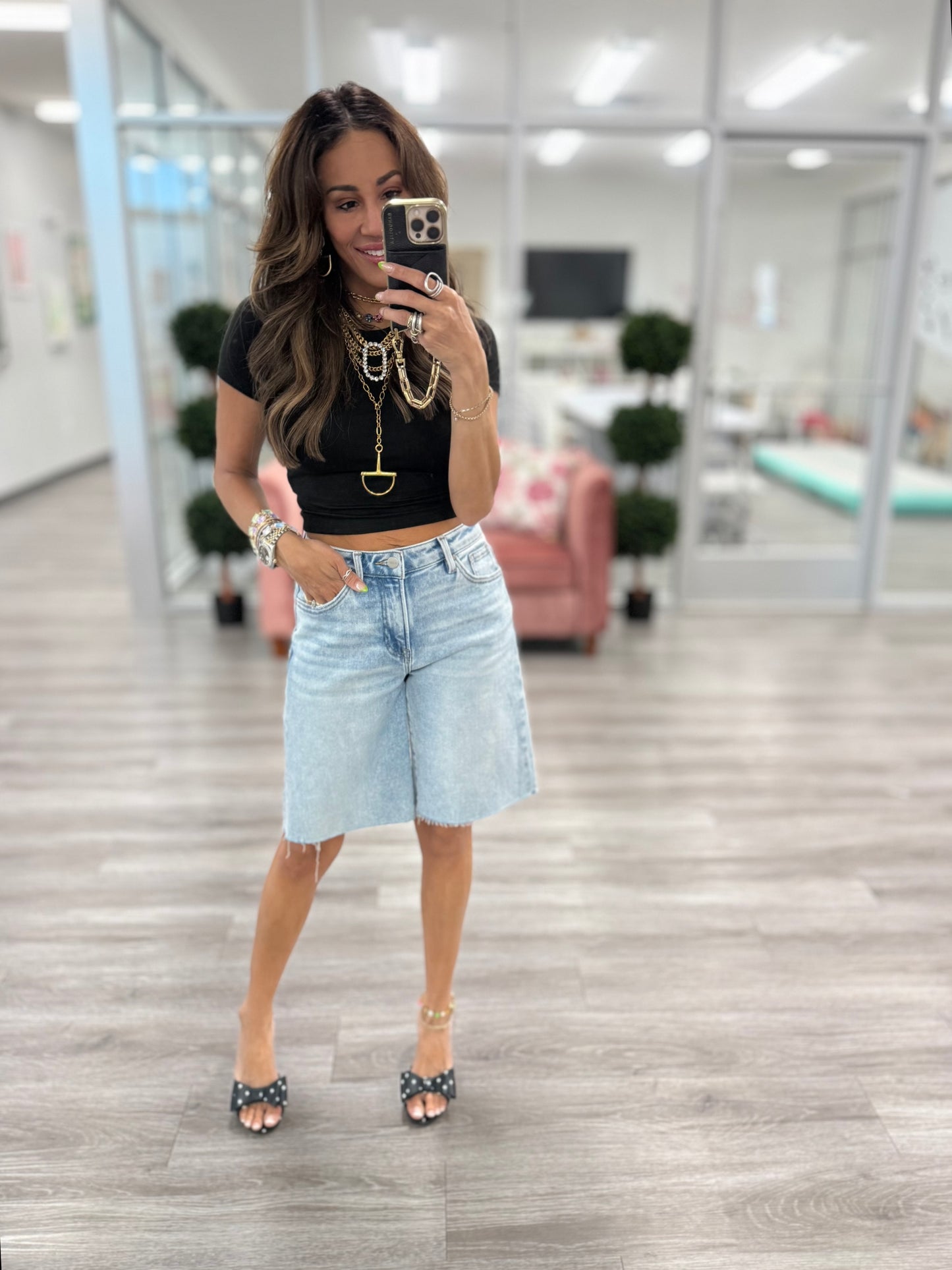 Risen Seaside Chic Bermuda Shorts (Reg. and Plus)