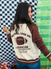 Cream/Brown National Game Day Graphic Sweater Cardigan (Reg.)