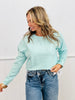 Dolman Sleeve Sweater Top (Reg.)-4 Colors