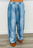 Bambi Print French Terry Barrel Pants (Reg.) - 2 Colors