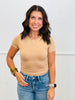 Waist Length Tee Top (Reg.)-3 Colors