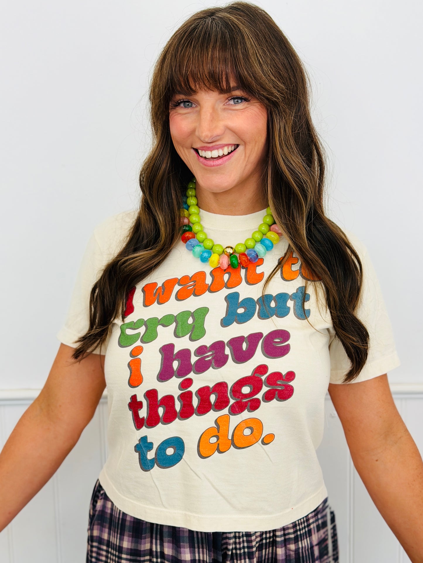Things To Do Boxy Tee (Reg. and Plus)