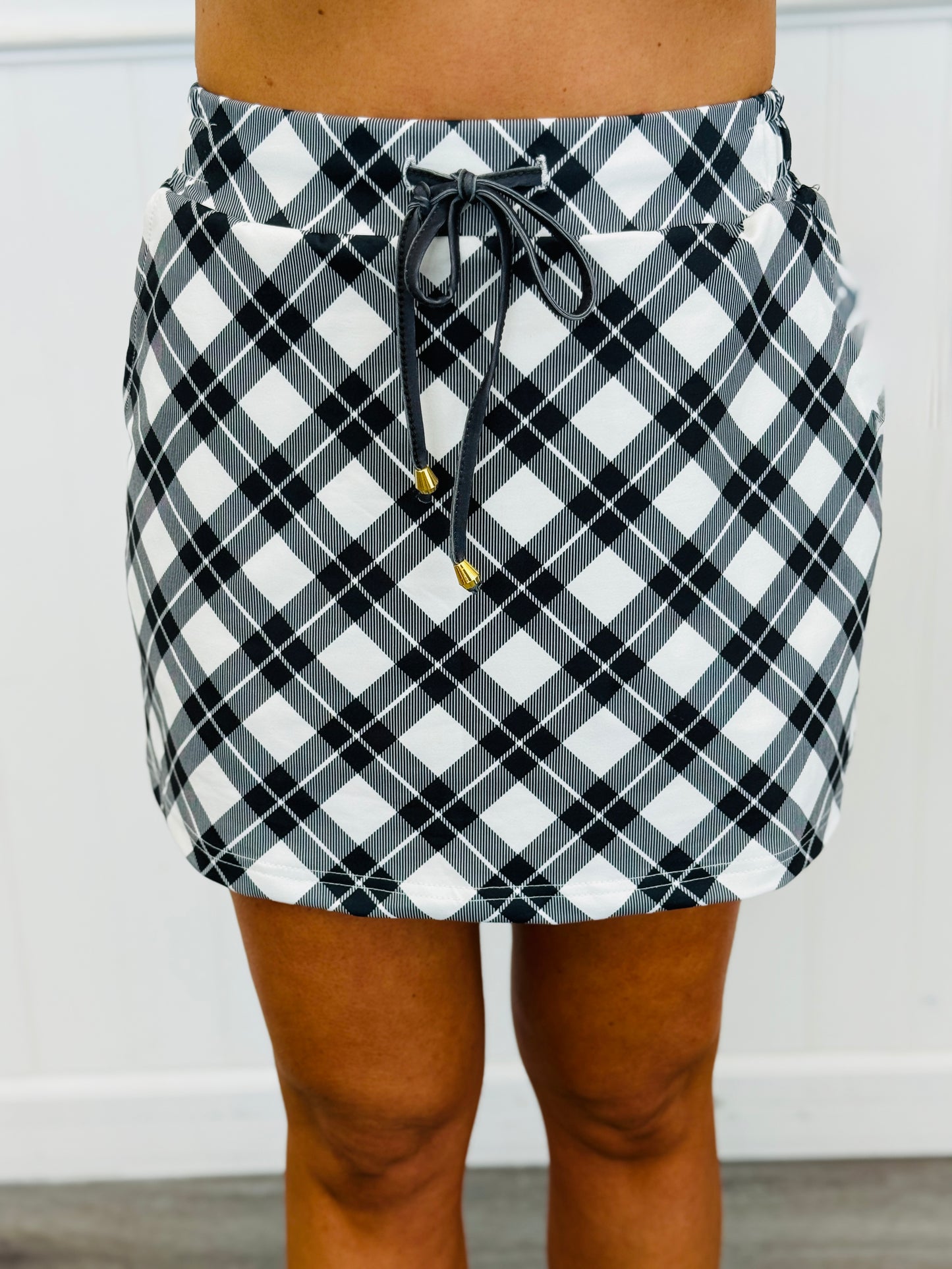 Midnight Plaid Skort (Reg. and Plus)