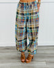 Yellow Combo Easy Does It Plaid Pants (Reg.)
