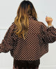 Mocha Polka Dot Jacket (Reg.)