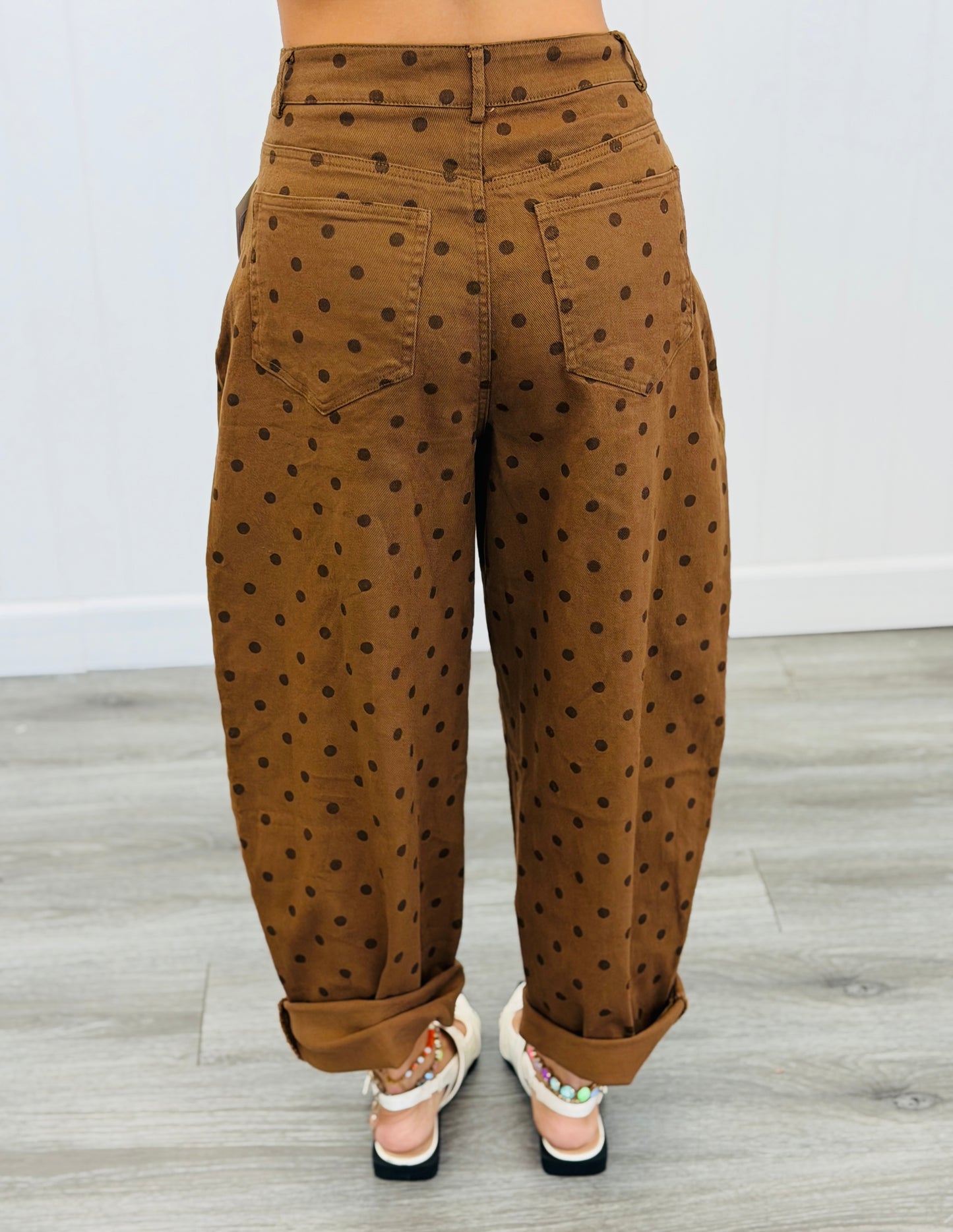 Polka Dot Party Barrel Pants (Reg.) - 4 Colors