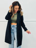Essential Felt Swing Midi Coat (Reg & Plus)-3 Colors