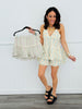 POL Eyelet Trim Ruffled Shorts (Reg.)-2 Colors