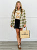 Brush Plaid Flannel Shacket (Reg)-2 Colors