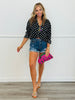 Polka Dot Kathryn Classic Button-Up (Reg. & Plus)