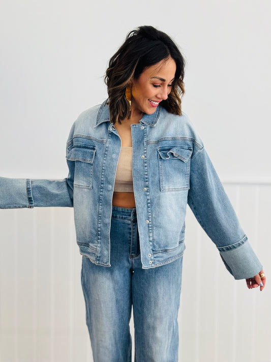 Basically Perfect Denim Jacket (Reg)