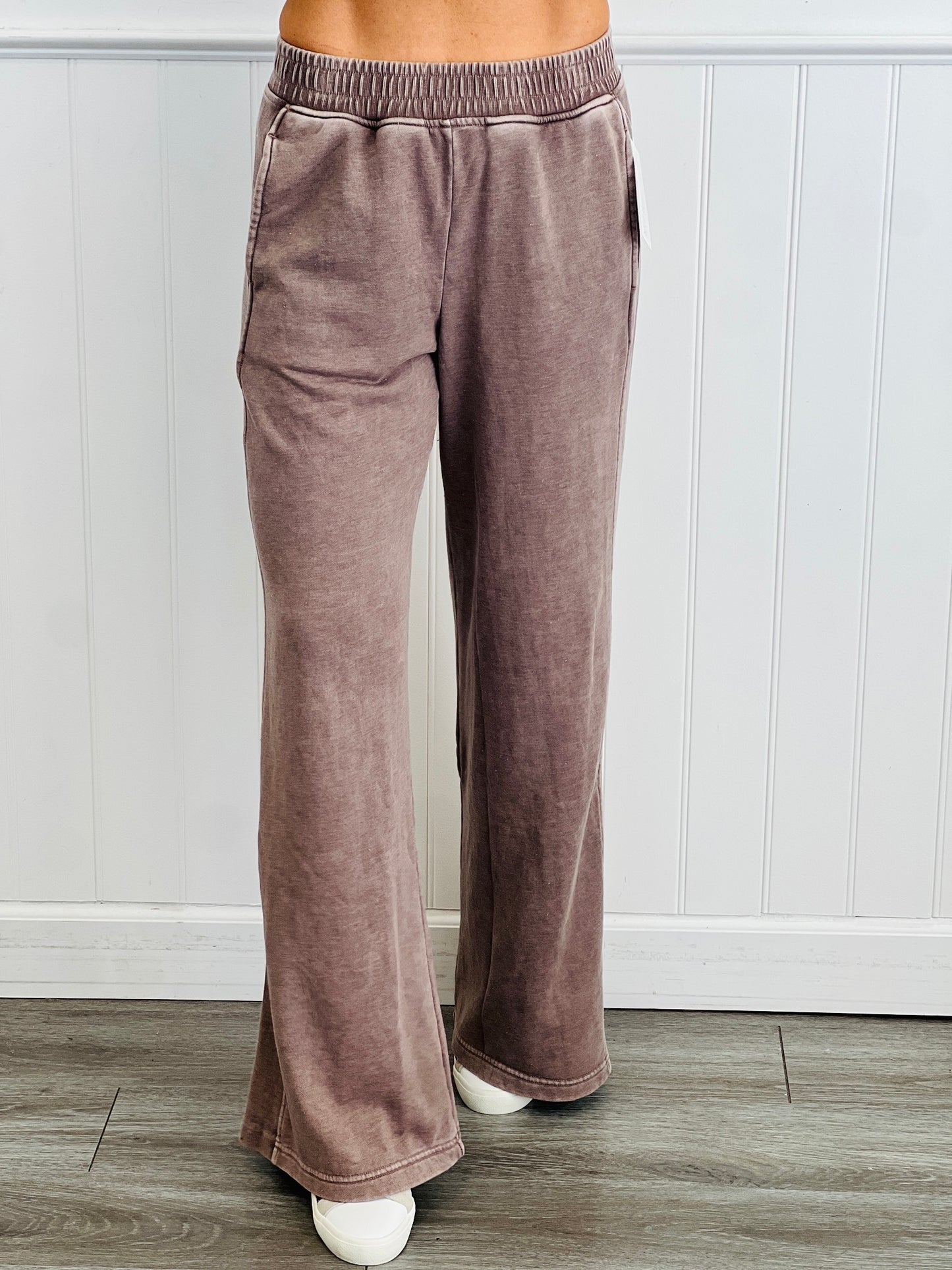 Mocha French Terry Pants (Reg.)