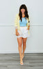 Yellow Lace Blazer (One Size)