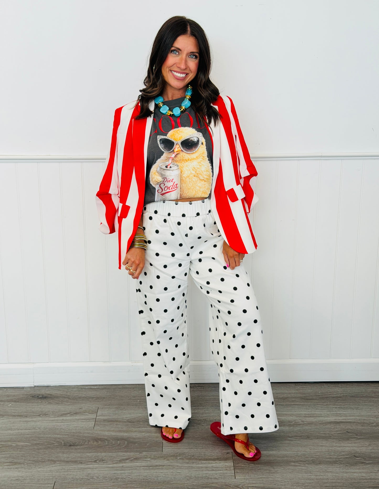 Playful Polka Dot Pants (Reg & Plus) - 2 Colors