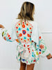 POL Natural Multi Embroidered Belted Cardigan (Reg.)