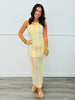 Pastel Semi Sheer Crochet Maxi Dress (Reg.)