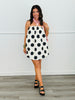 Retro Chic Polka Dot Mini Dress (Reg.)