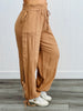 Side Slit Bow Tie Harem Pants (Reg.)-3 Colors