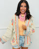 POL Natural Multi Belted Sweater Cardigan (Reg)