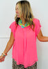Semi Sheer Rhinestone Top (Reg. and Plus)-4 Colors