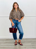 Latte Leopard Print Top (Reg & Plus)