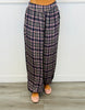 Flowy Plaid Elastic Cuffs Pants (Reg.) - 3 Colors