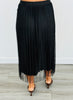 Tulle Double Layered Pleated Skirt (Reg)-3 colors