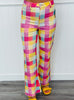 Madras Mosaic Denim Pants (Reg.)