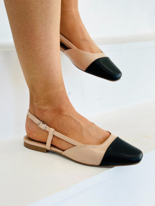 Be Your Own Muse Nude Flats