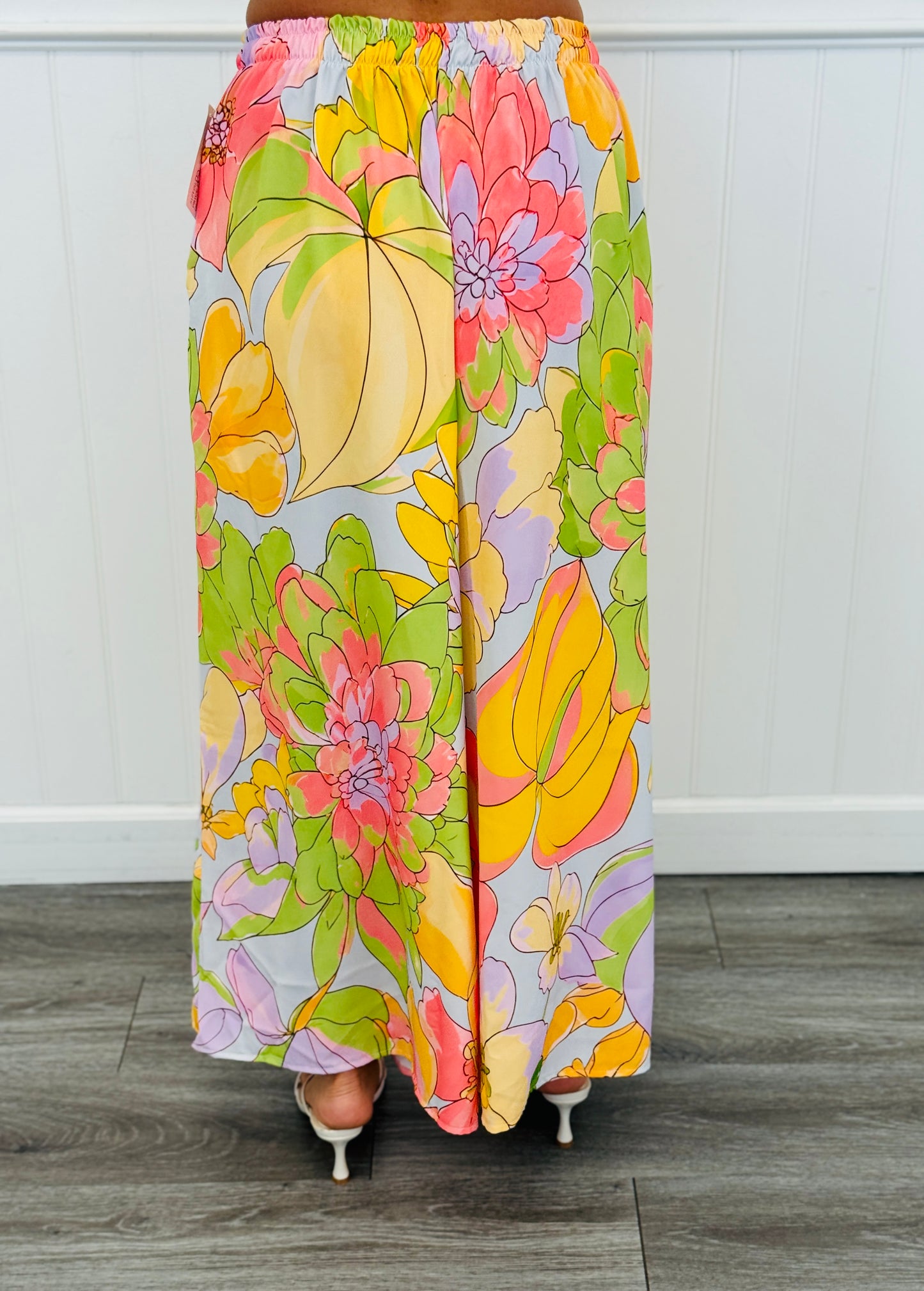 Blooming Bliss Palazzo Pants (One Size)