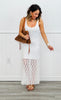 Leely Lace Midi Dress (One Size & Plus)- 3 Colors