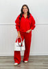 Modal Side Piping Half Zip Top (Reg. and Plus)-3 Colors