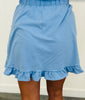 Solid Ruffle Hem Skort (Reg. and Plus) - 5 Colors