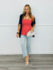 Checkered Strapless Peplum Top (Reg.)-2 Colors