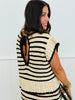 Oatmeal/Black Riviera Sweater & Mini Skirt Set (Reg.)