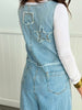 POL Denim Star Patch Overalls (Reg)