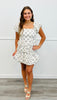 Ribbon Print Double Bubble Mini Dress (Reg.)